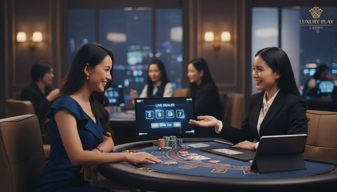 Live dealer casino experience